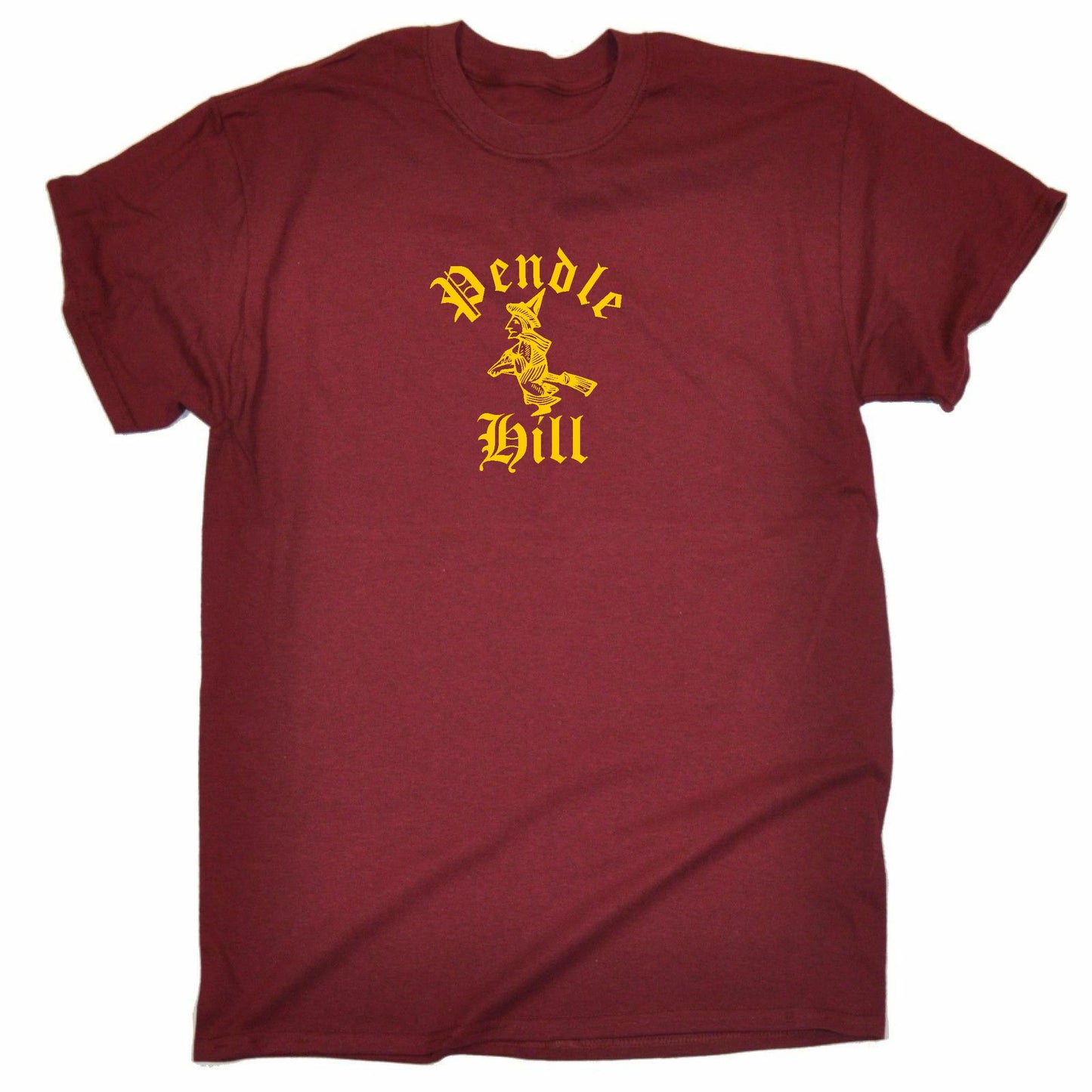 Pendle Hill T-Shirt - Witch Folklore, Lancashire Souvenir, Various Colours
