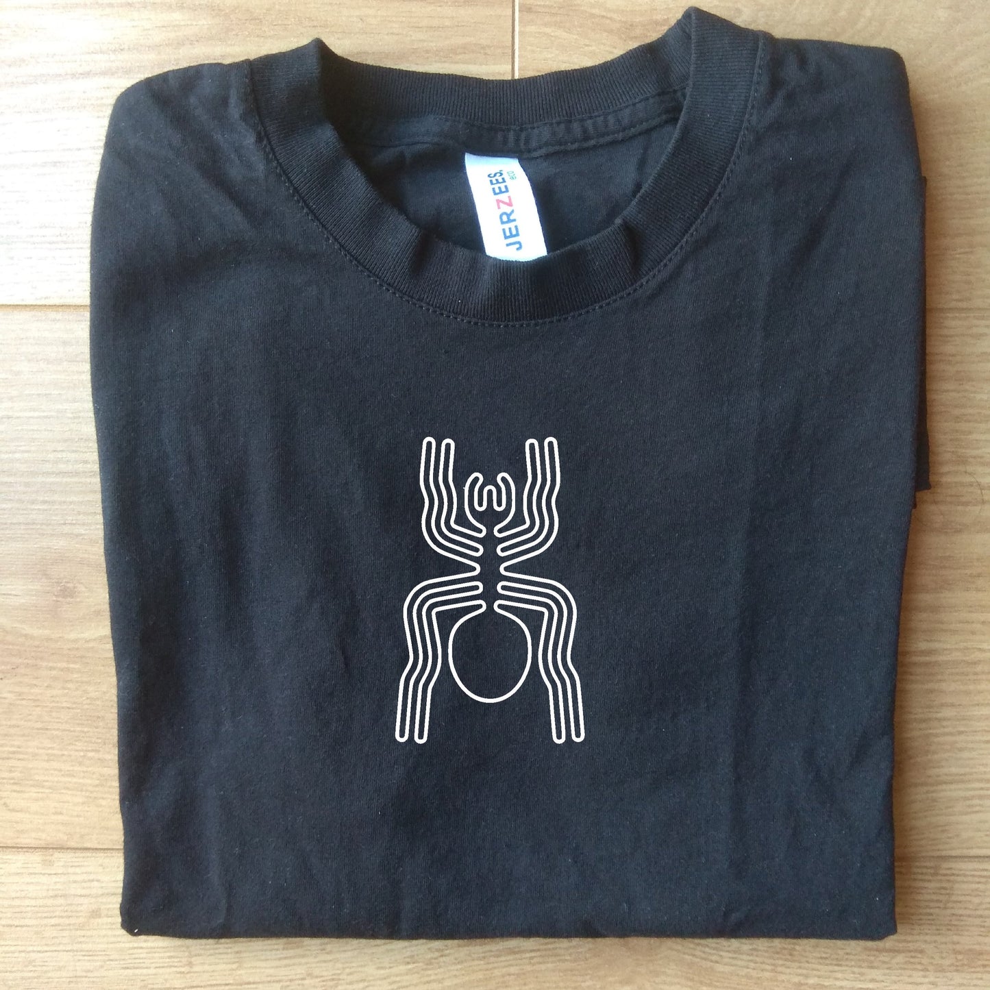 Nazca Lines 'Spider' T-Shirt - Organic Cotton, Geography, Desert, Geoglyphs, Various Colours
