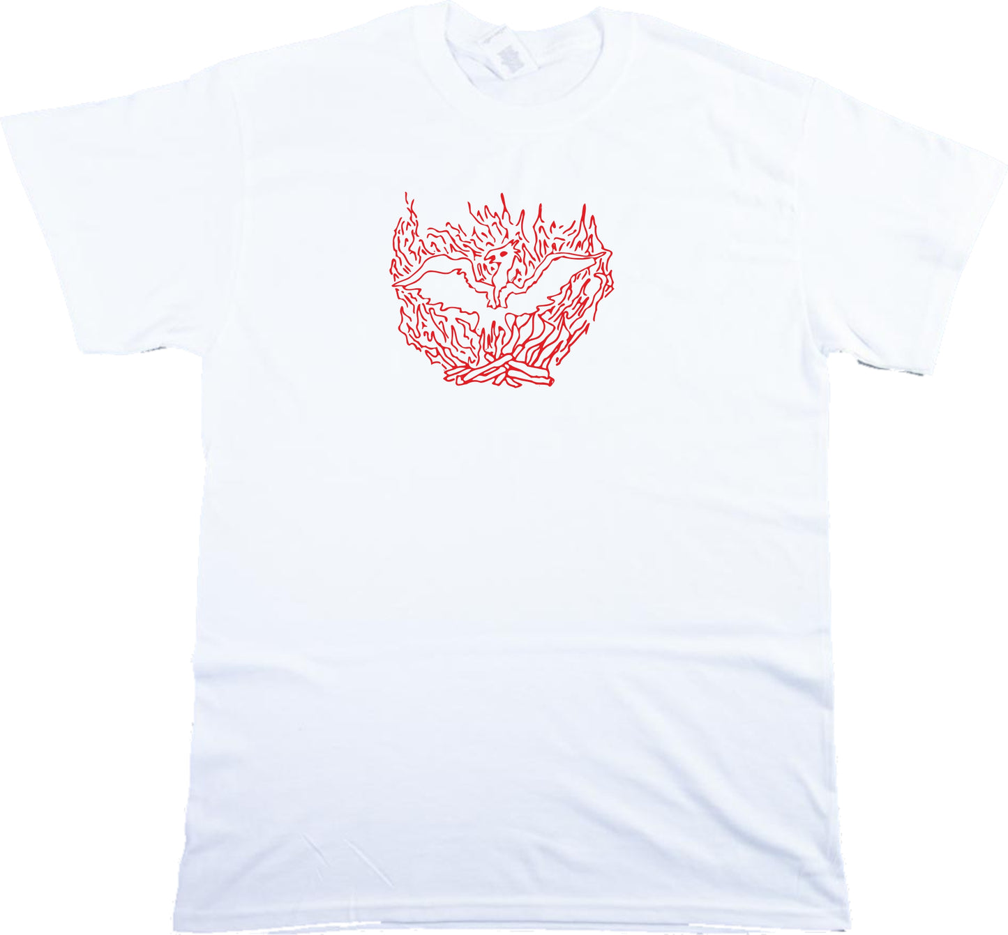 Rising Phoenix T-Shirt - Fire, Folklore Symbol, Various Colours