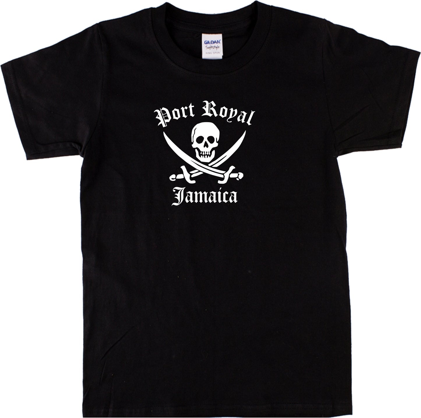 Port Royal, Jamaica T-Shirt - Souvenir, Pirate Skull, Various Colours