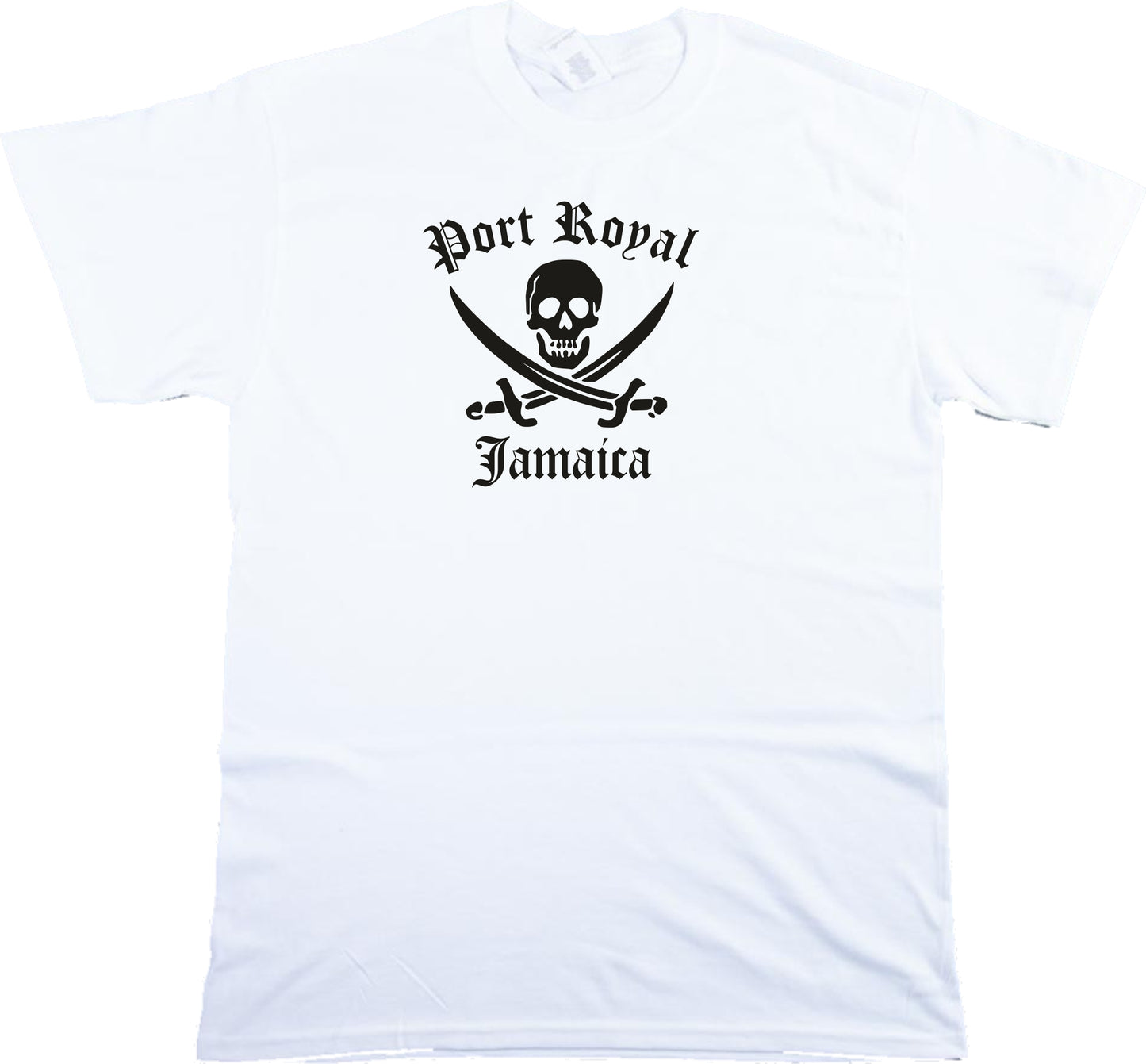 Port Royal, Jamaica T-Shirt - Souvenir, Pirate Skull, Various Colours