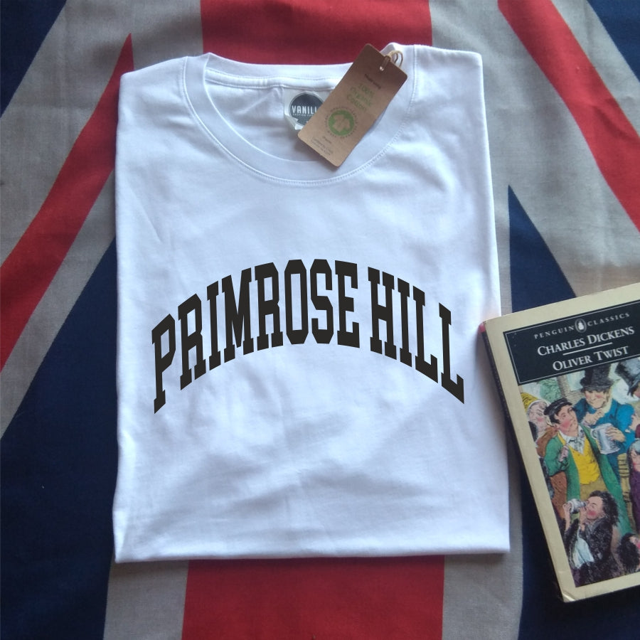Primrose Hill Organic Cotton T Shirt London T Shirt Company