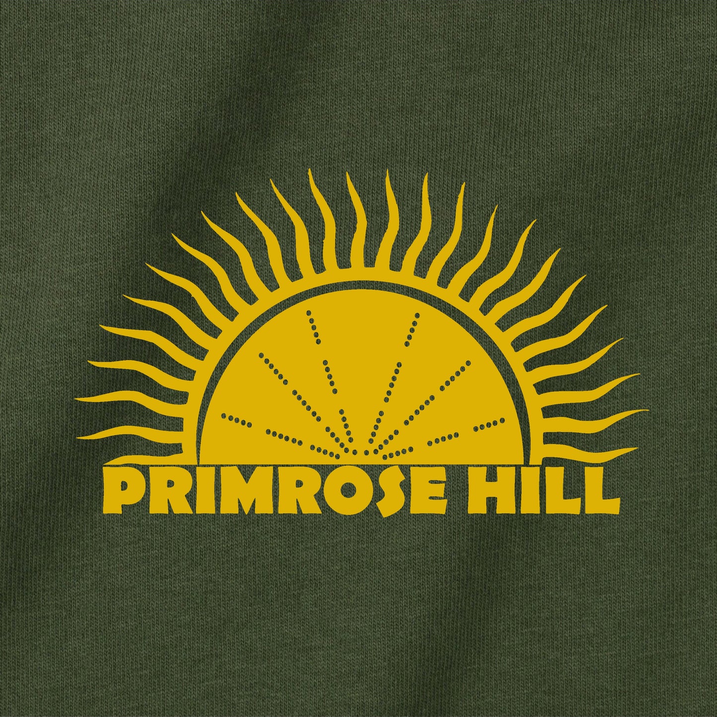 Primrose Hill, London Organic Cotton T-Shirt - William Blake Inspired Souvenir Top, Various Colours