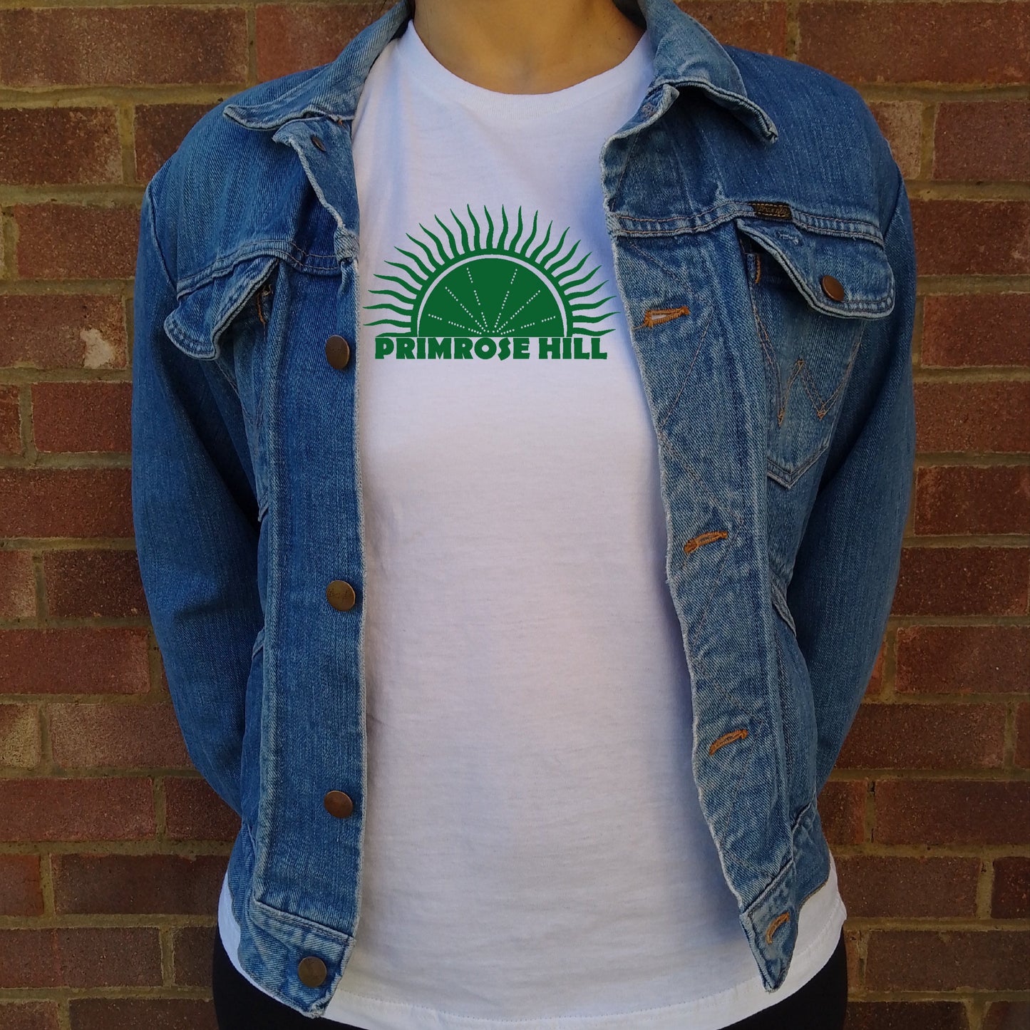Primrose Hill, London Organic Cotton T-Shirt - William Blake Inspired Souvenir Top, Various Colours
