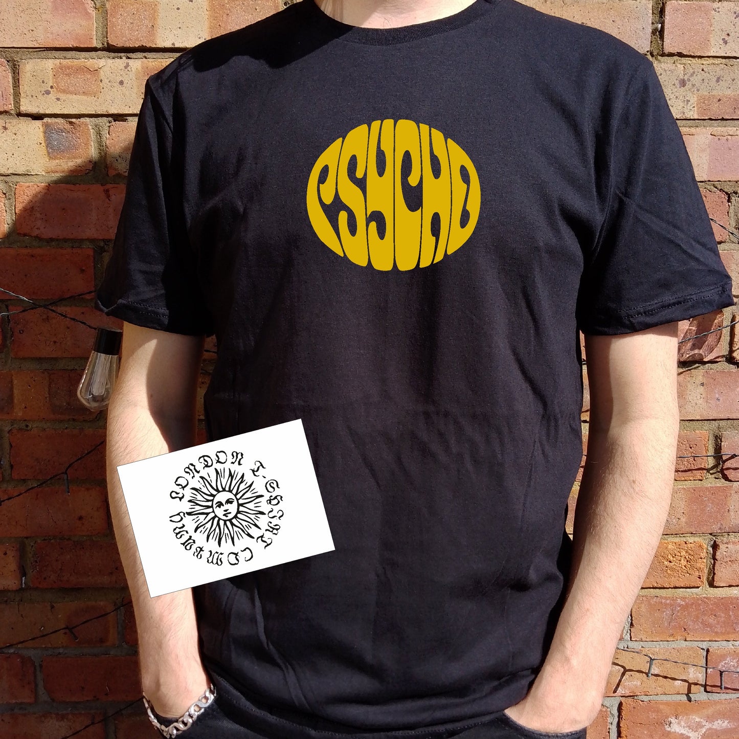 Psycho T-Shirt - Garage Rock, Psych, 60s Style, Various Colours