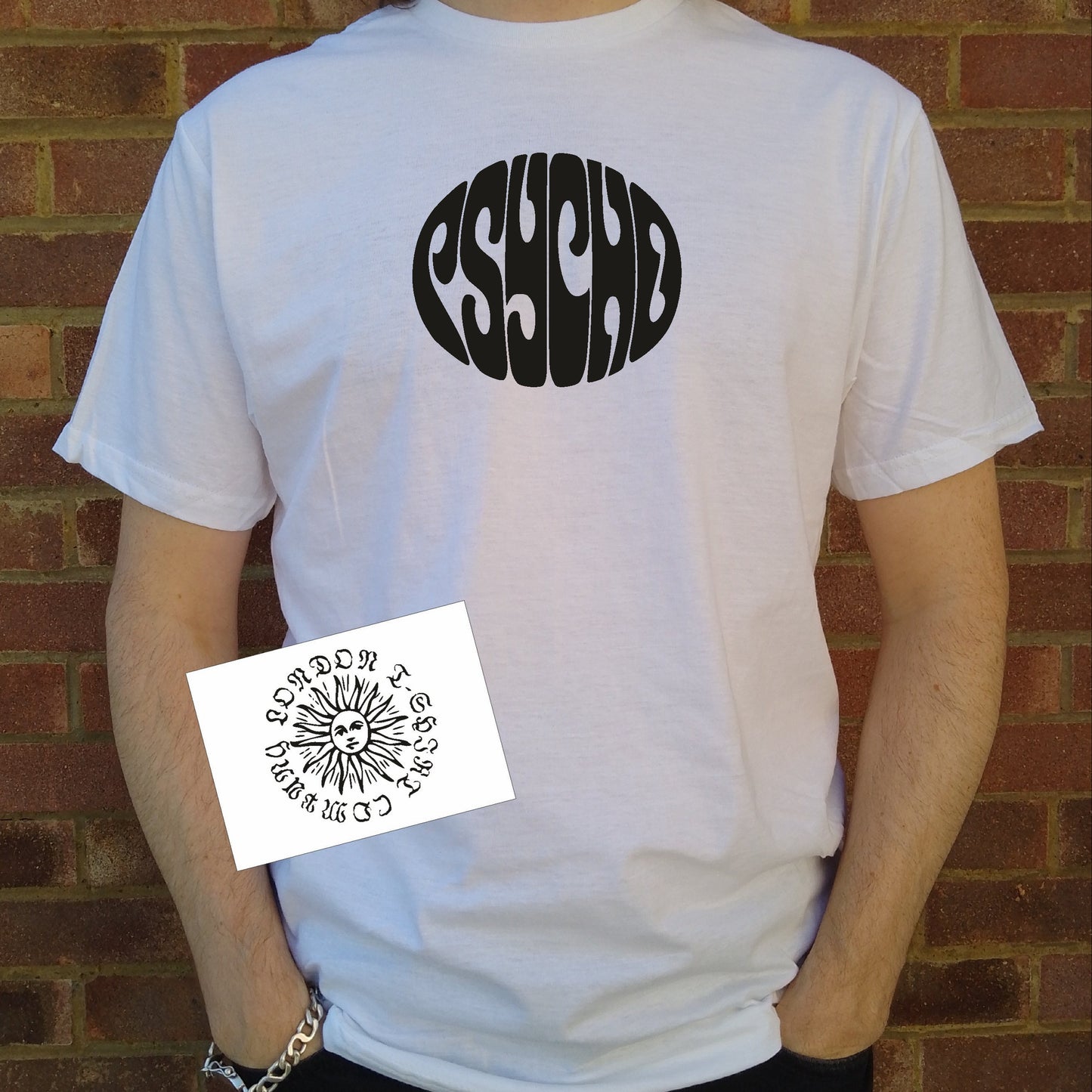 Psycho T-Shirt - Garage Rock, Psych, 60s Style, Various Colours