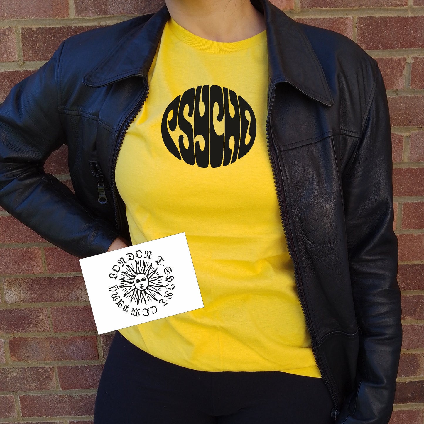 Psycho T-Shirt - Garage Rock, Psych, 60s Style, Various Colours