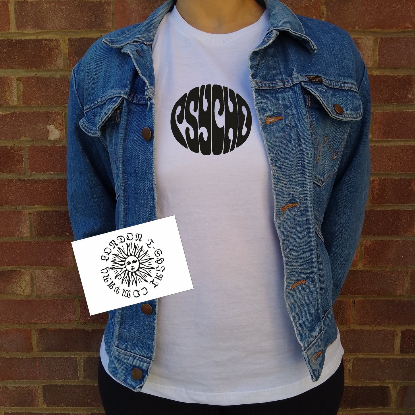 Psycho T-Shirt - Garage Rock, Psych, 60s Style, Various Colours