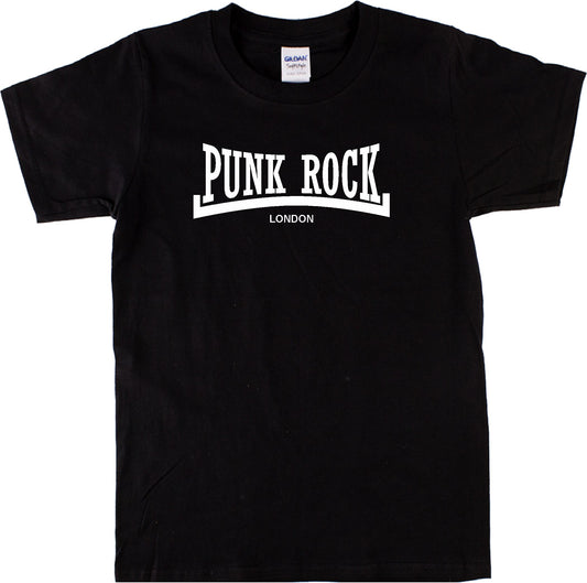 Punk Rock London T-Shirt - Retro Logo, Various Colours