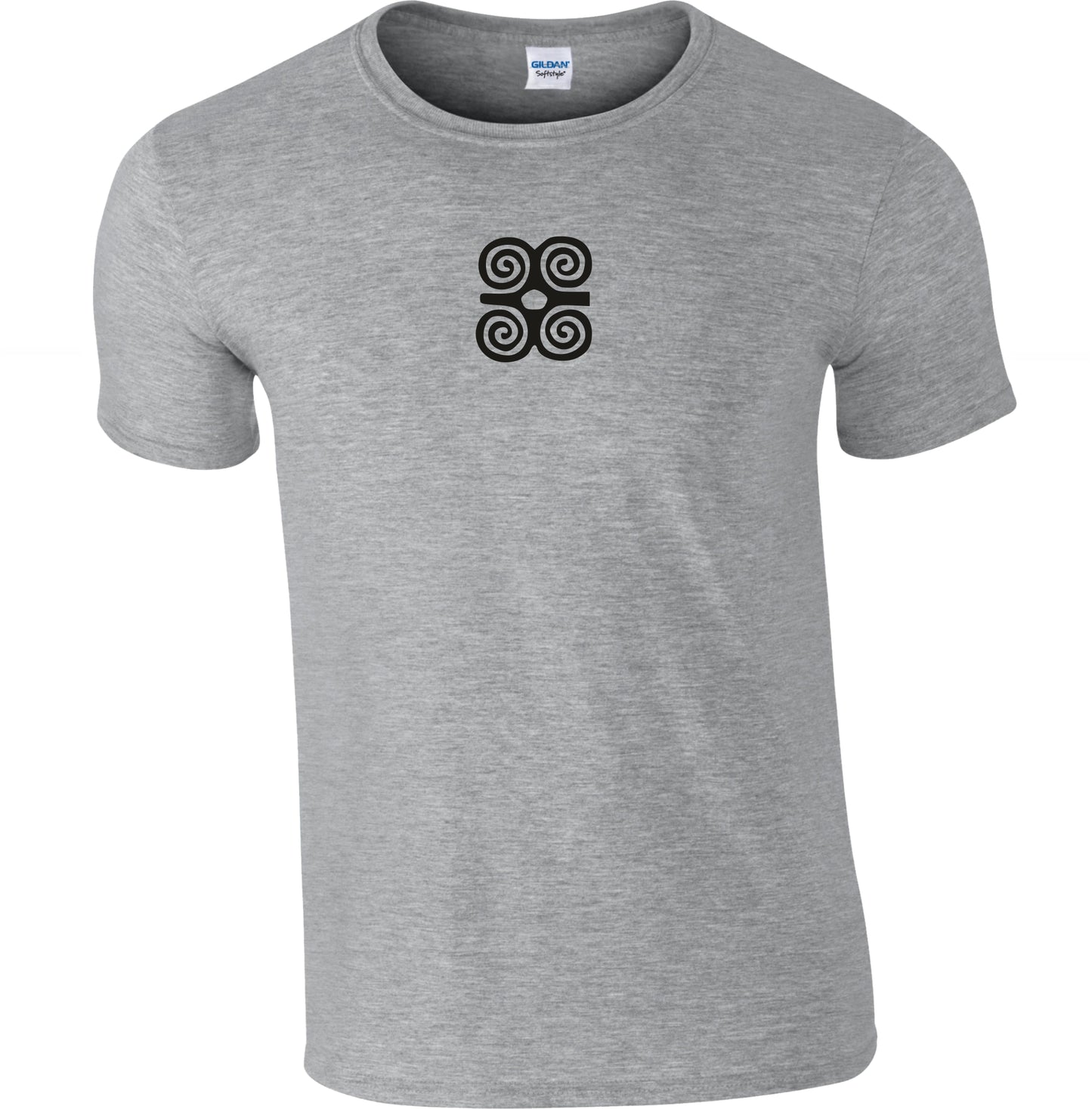 Ram's Horns Symbol T-Shirt - Tribal, Adinkra, Dwennimmen, Various Colours