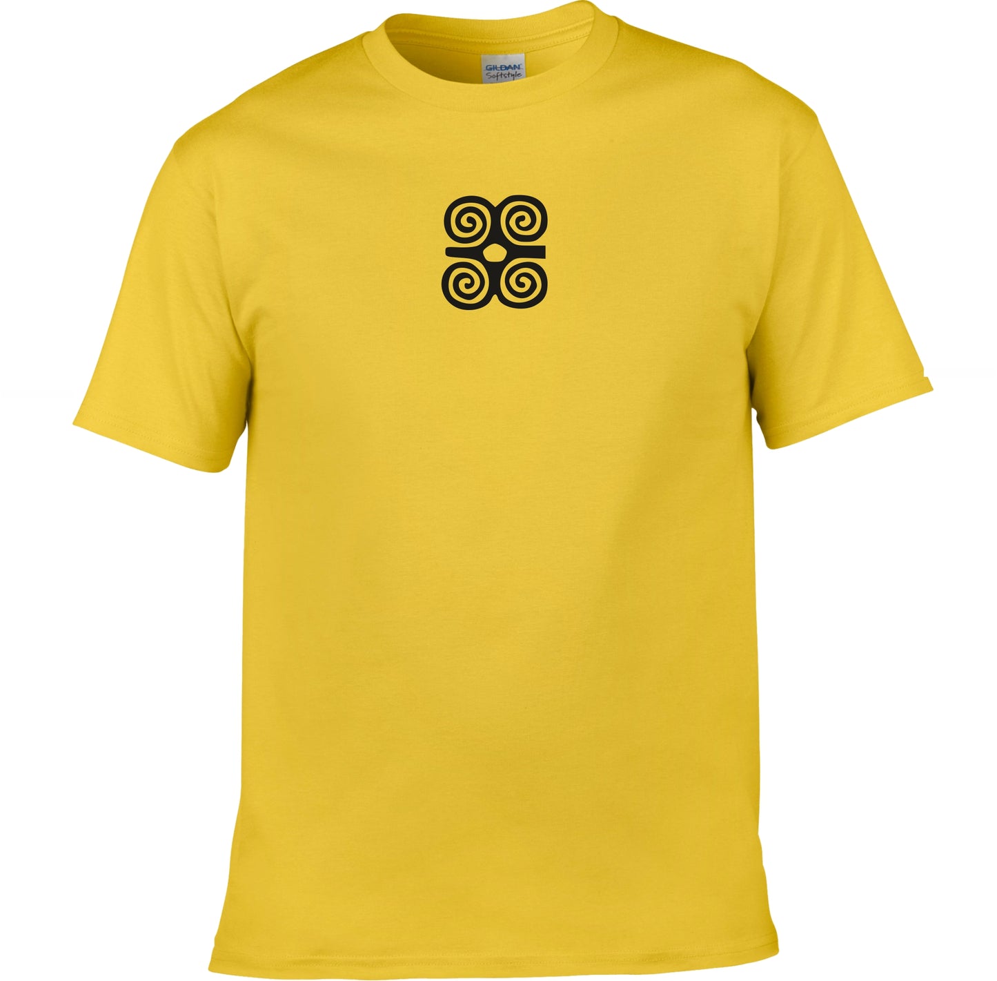 Ram's Horns Symbol T-Shirt - Tribal, Adinkra, Dwennimmen, Various Colours