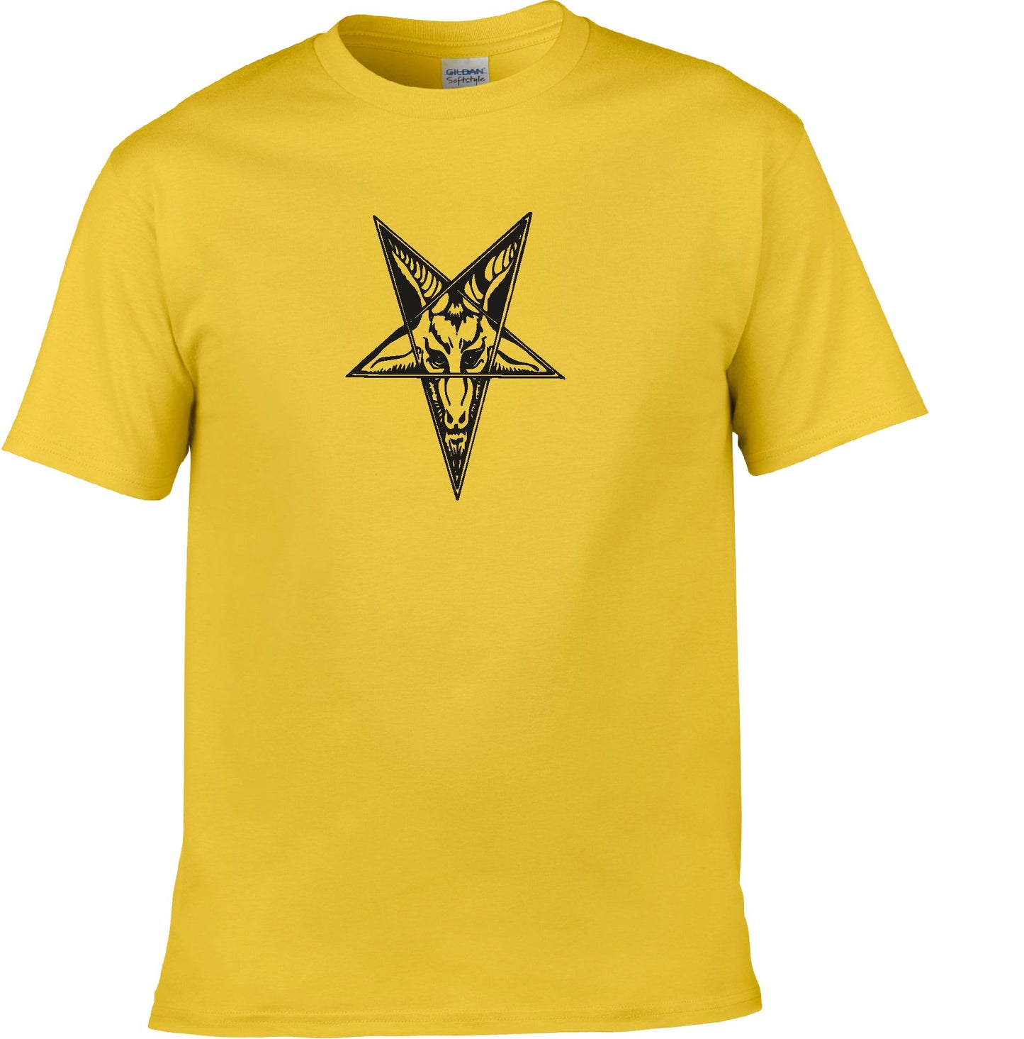 Pentagram Ram T-Shirt - Occult, Pagan, Gothic Horror, Various Colours