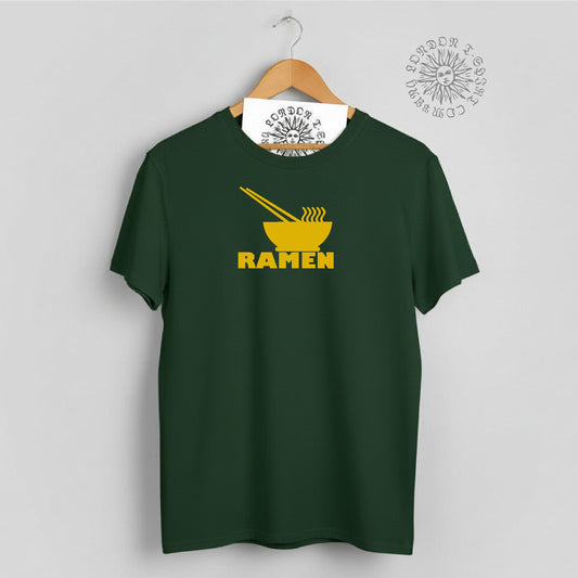 Ramen T-Shirt: Japanese-Chinese Dish Souvenir, Various Colours S-3XL