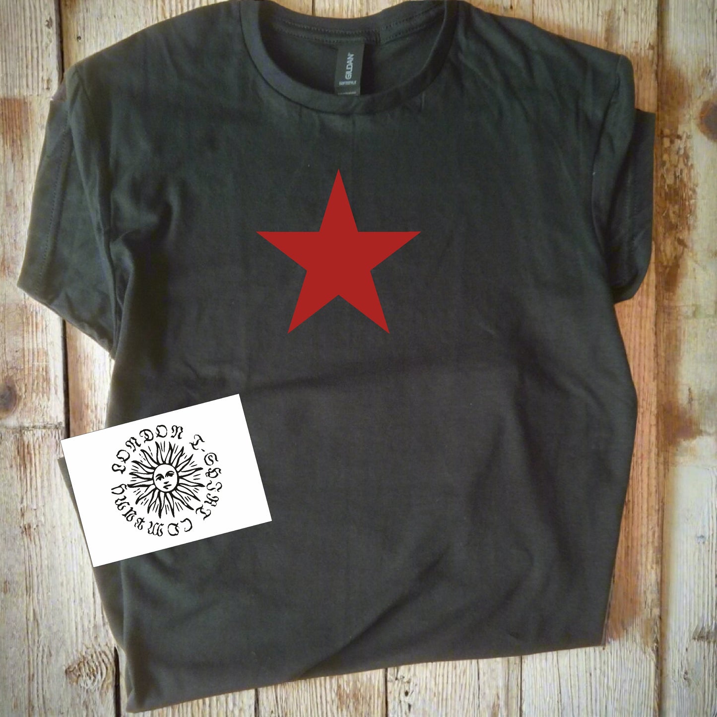 Red Star T-Shirt - Retro Punk, Sub Culture, Protest, Various Colours