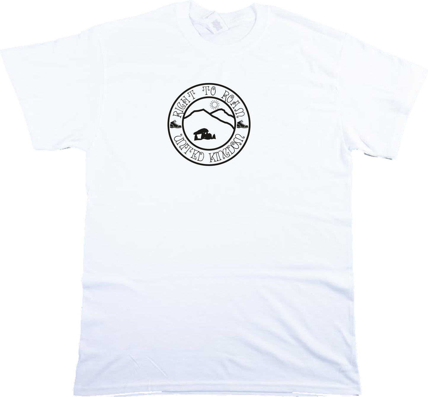Right To Roam T-Shirt - Hiking, Protest, Trail, Various Colours