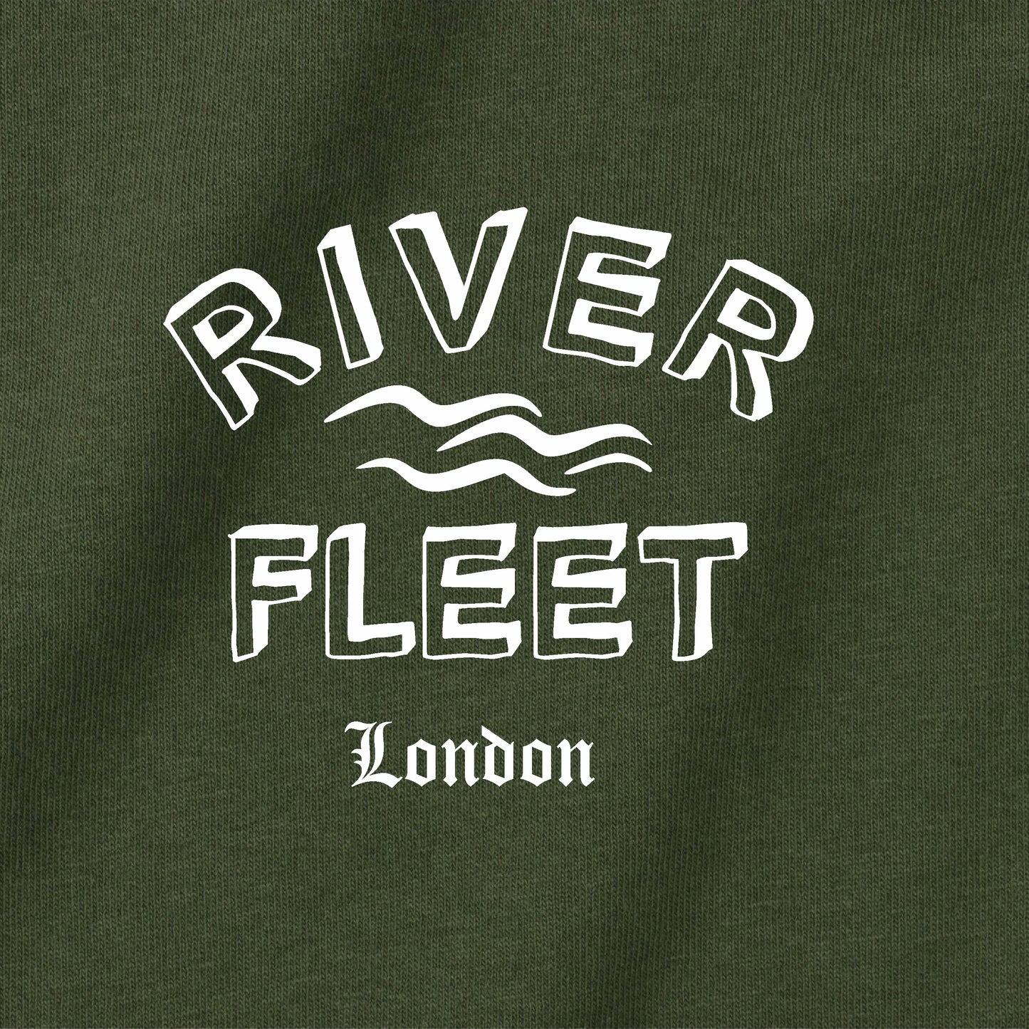 River Fleet, London Organic Cotton T-Shirt - Souvenir Top, Various Colours