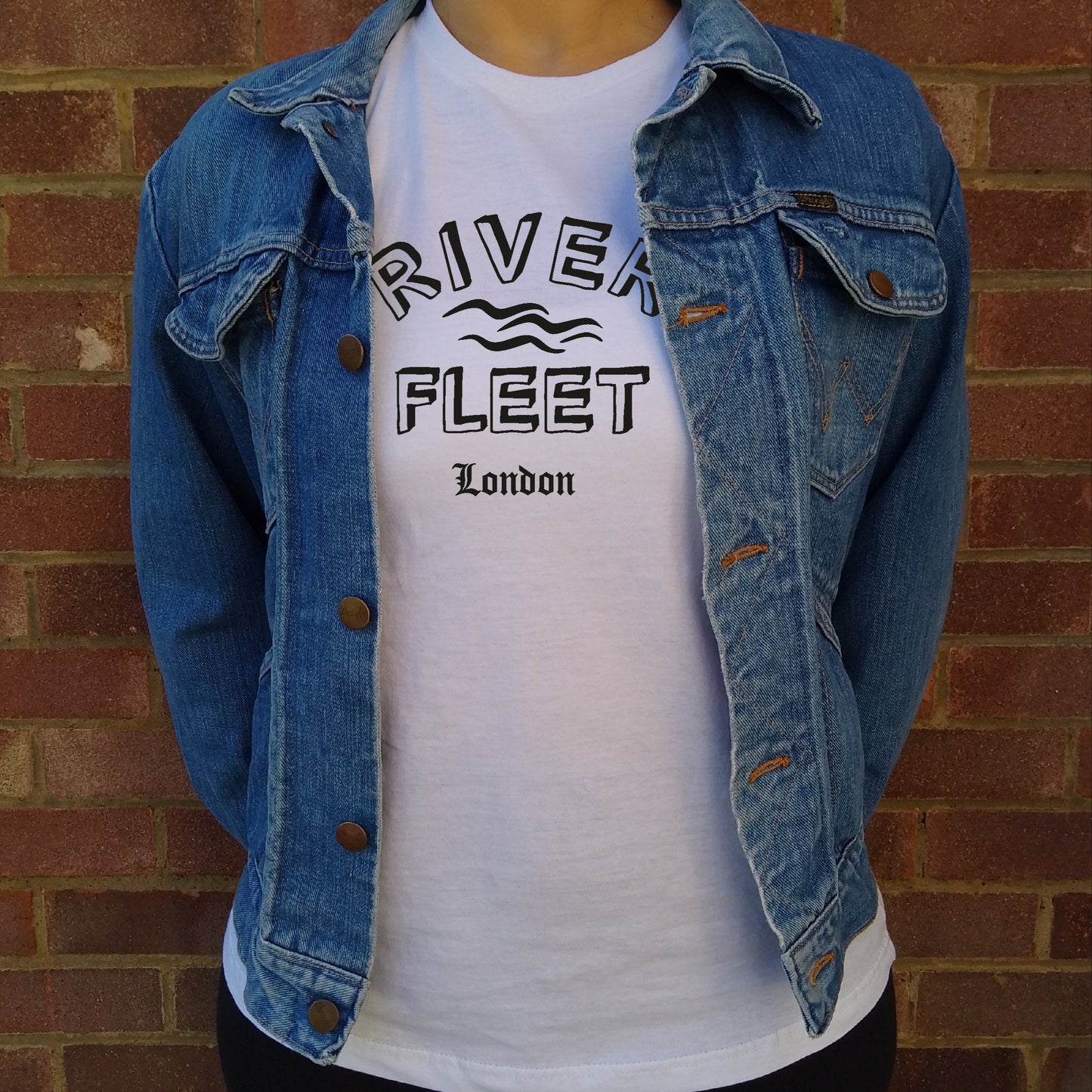 River Fleet, London Organic Cotton T-Shirt - Souvenir Top, Various Colours