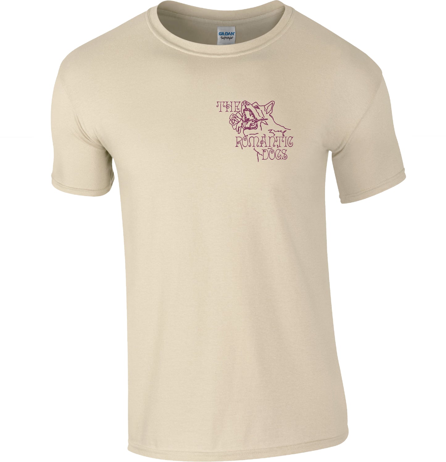 The Romantic Dogs Pocket Logo T-Shirt - Roberto Bolaño Inspired, S-XXL