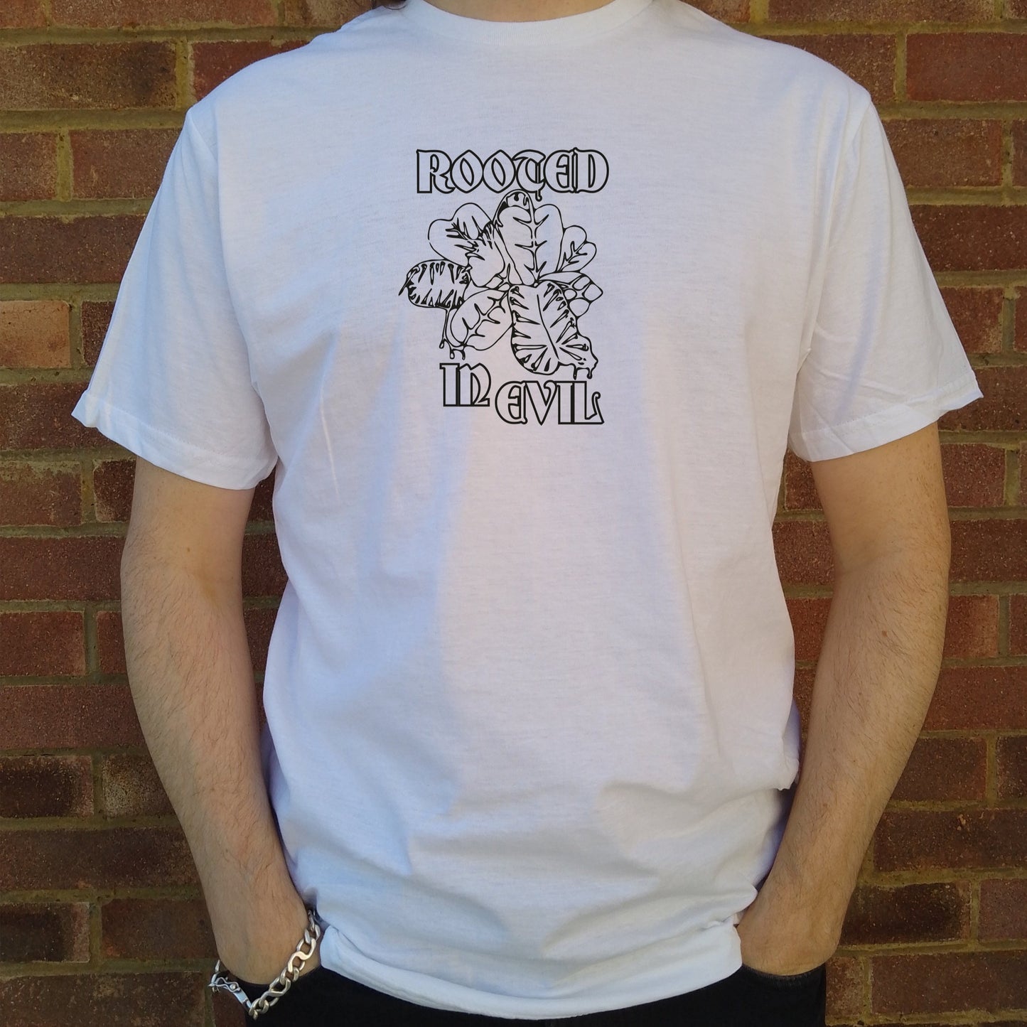 Venus Fly Trap T-Shirt - 'Rooted In Evil', Plant Lore, Gothic Botany, Various Colours