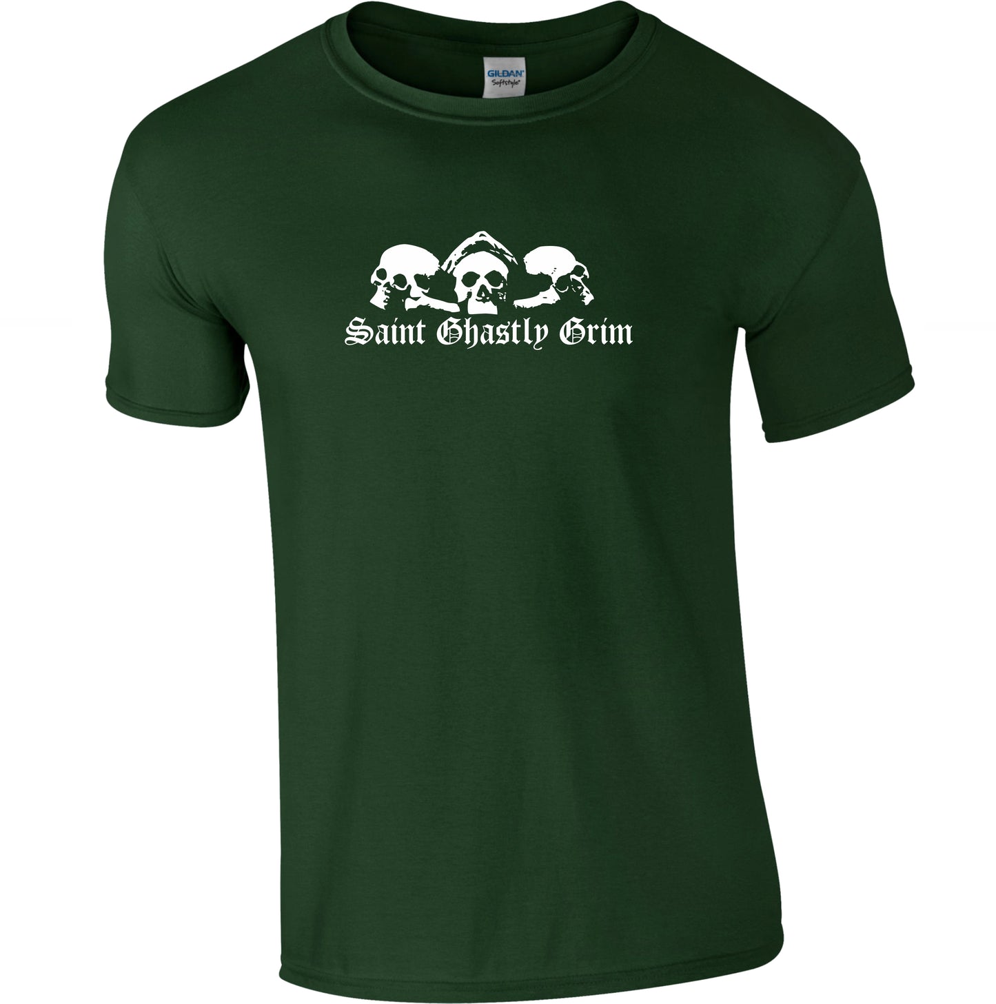 Saint Ghastly Grim T-Shirt - Gothic London Souvenir, Charles Dickens, S-XXL