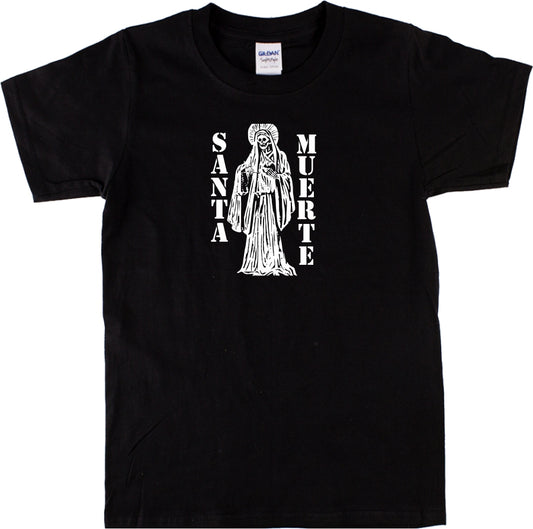 La Santa Muerte T-Shirt, Mexican Day Of The Dead, Various Colours