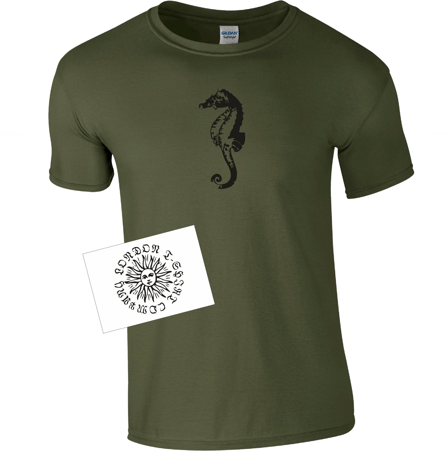 Seahorse T-Shirt - Cabinet of Curiosities, Various Colours