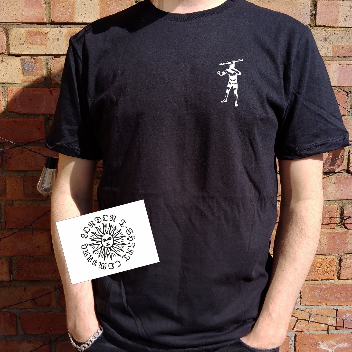 Selk’nam Tribal T-Shirt - Selknam Evil Spirit, South American Tribe, Organic Cotton, S-XXL