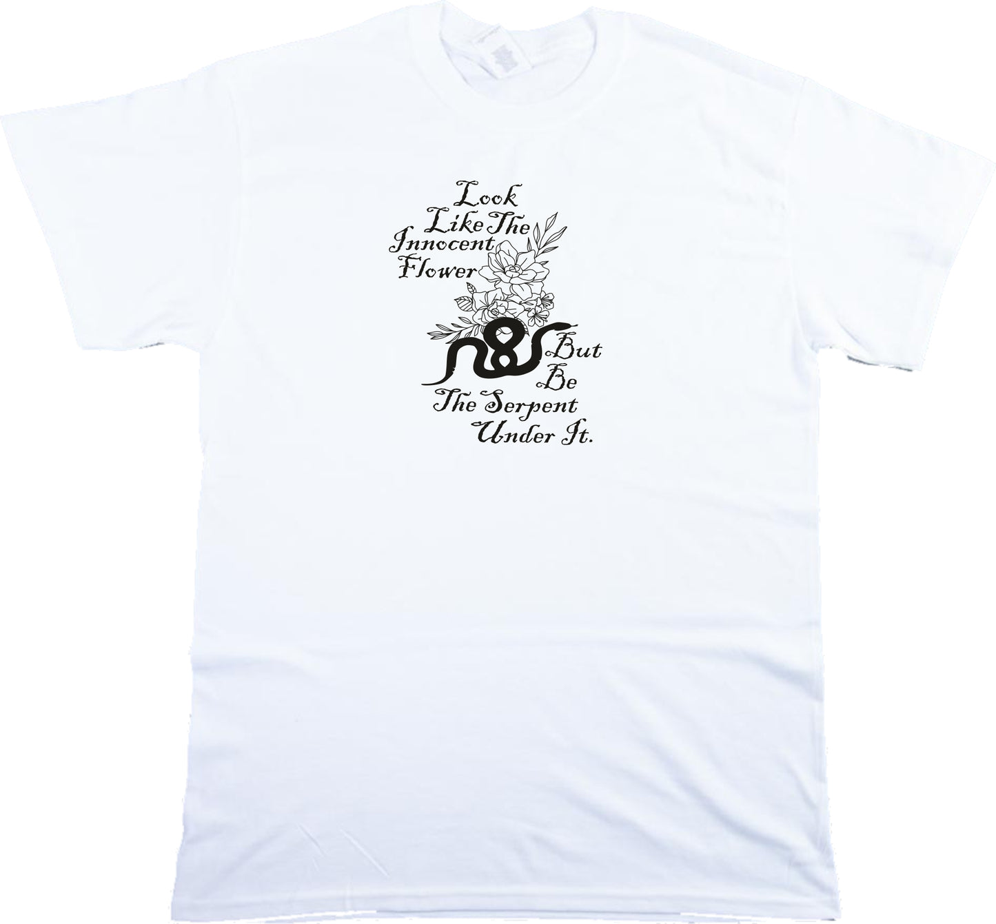 Macbeth Serpent quote T-Shirt - Shakespeare, Literature, Various Colours