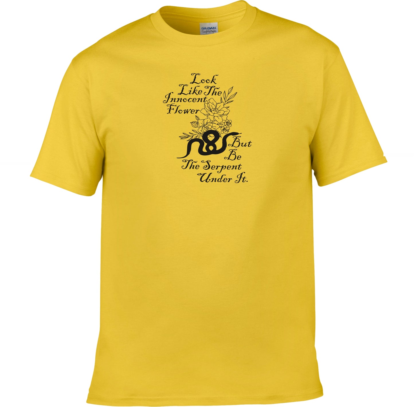 Macbeth Serpent quote T-Shirt - Shakespeare, Literature, Various Colours