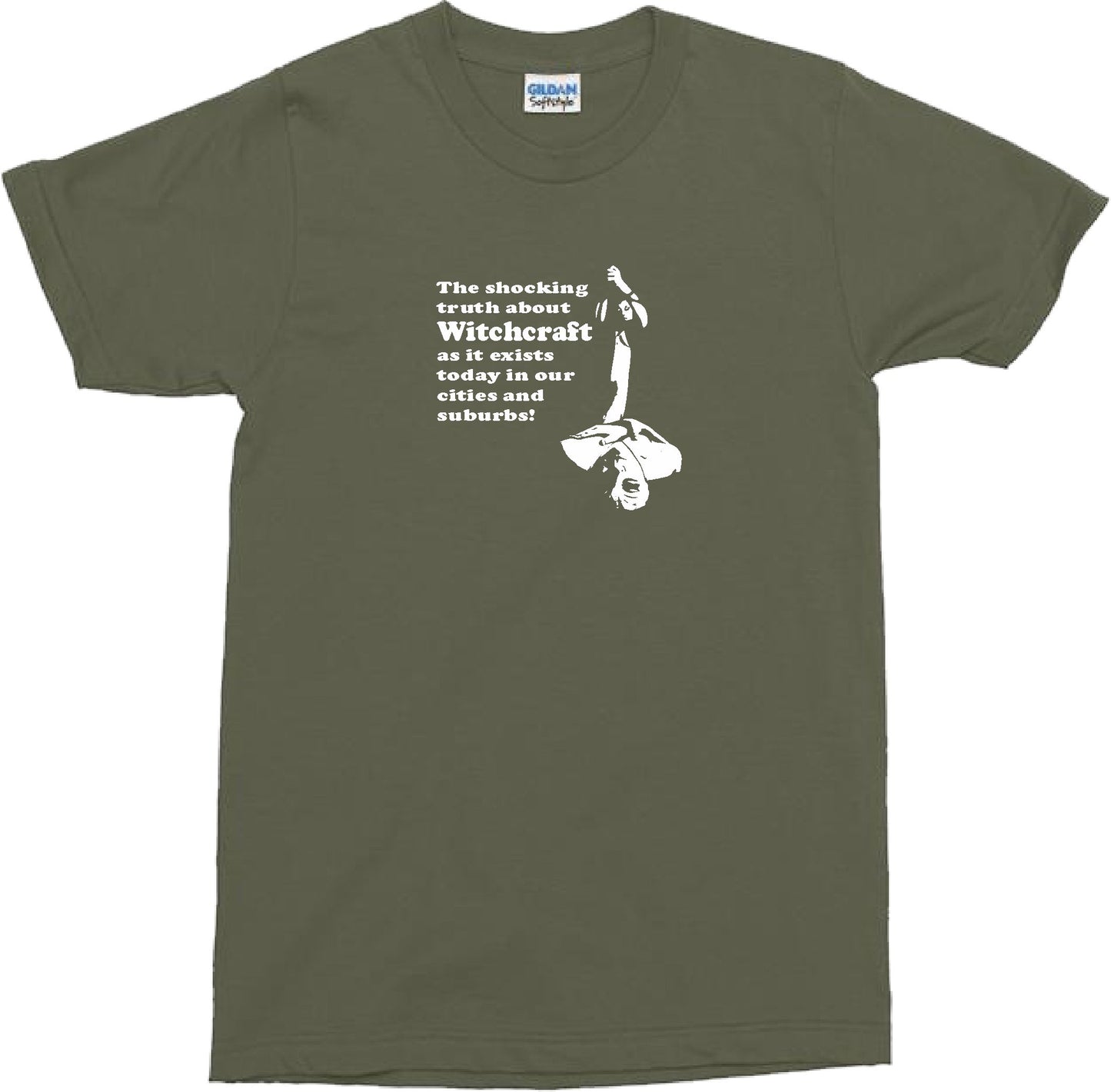 Witchcraft T-Shirt - "The Shocking Truth", Retro, 60s, 70s, Folk Horror, Various Colours