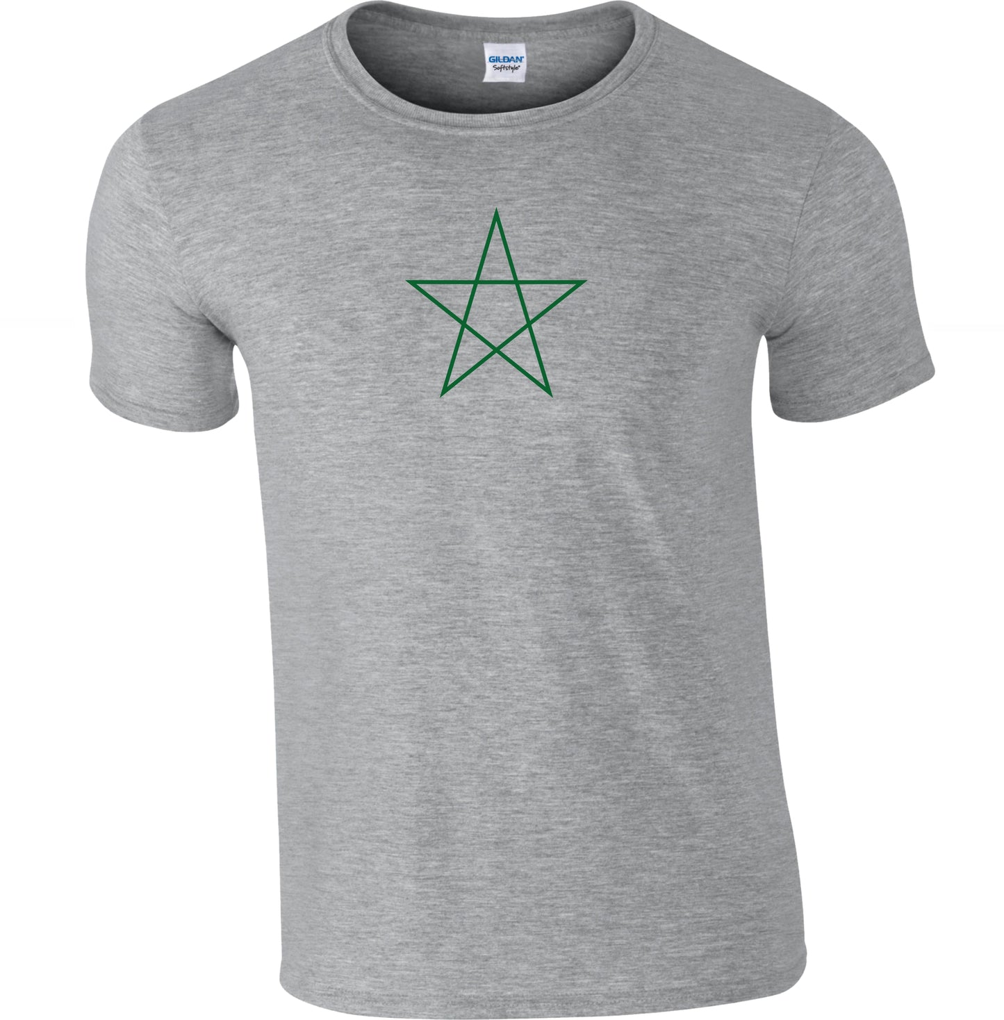 Simple Pentagram Symbol T-Shirt - Occult, Gothic Horror, Various Colours