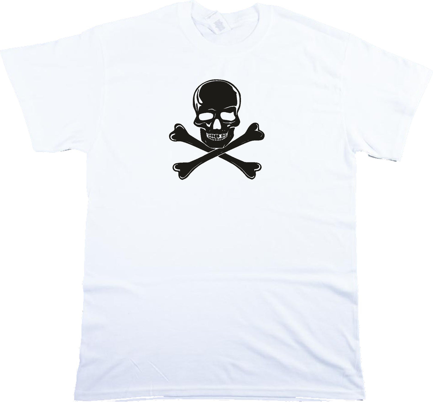 Skull And Crossbones T-Shirt - Punk Rock, Various Colours