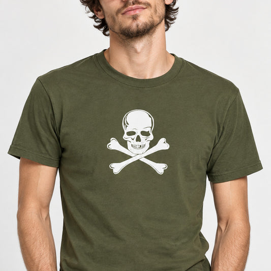 Skull And Crossbones T-Shirt - Punk Rock, Various Colours
