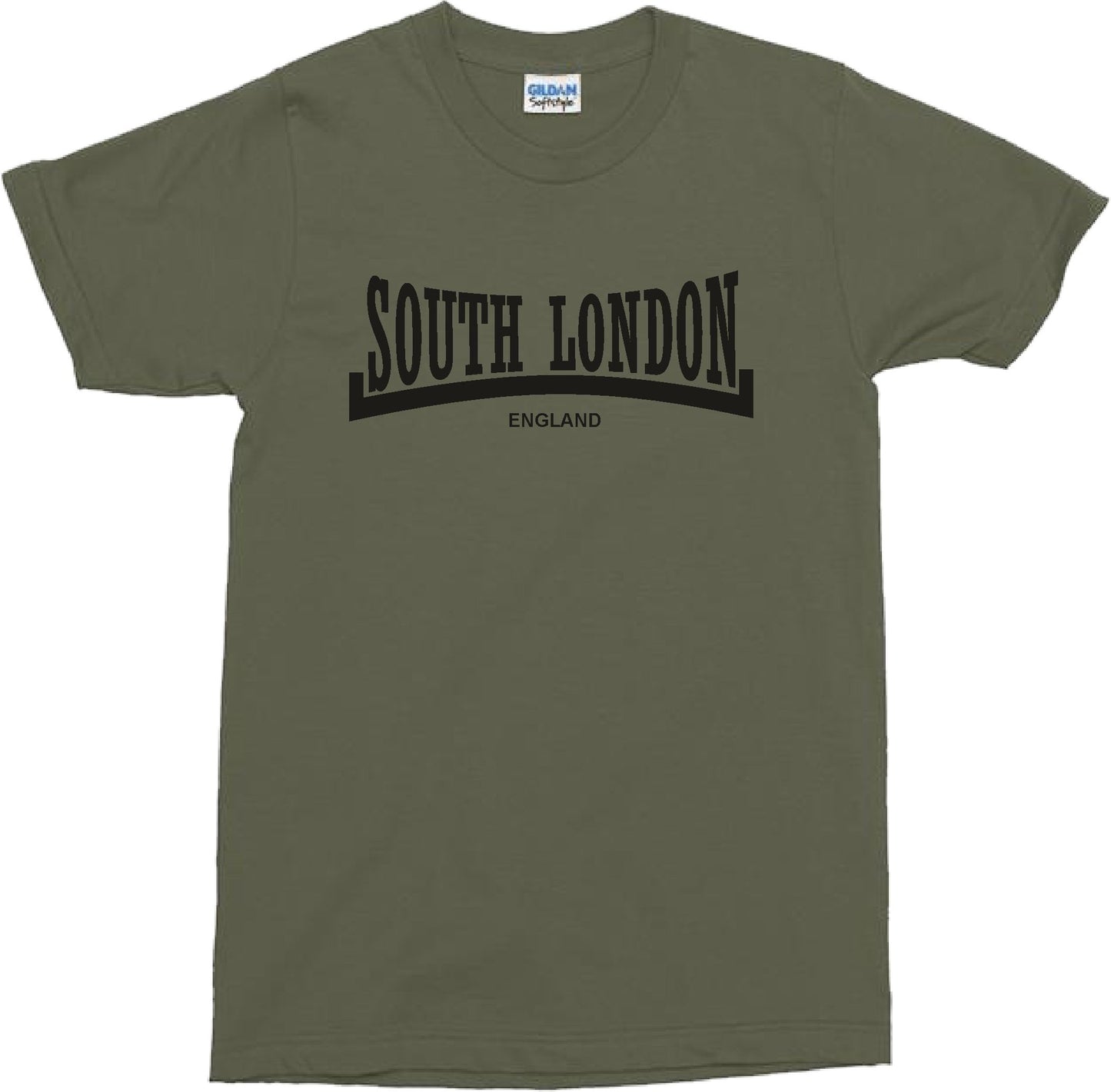 South London T-Shirt - London Souvenir, Custom Print Available, Various Colours