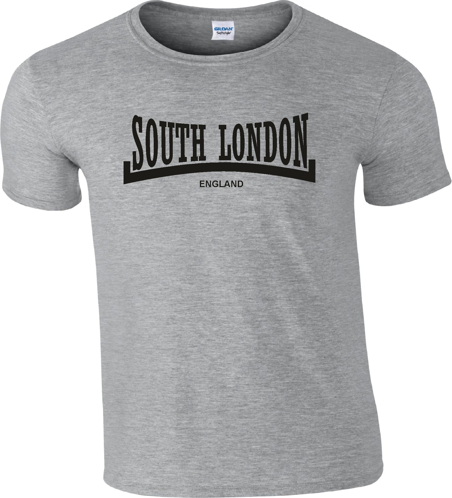 South London T-Shirt - London Souvenir, Custom Print Available, Various Colours
