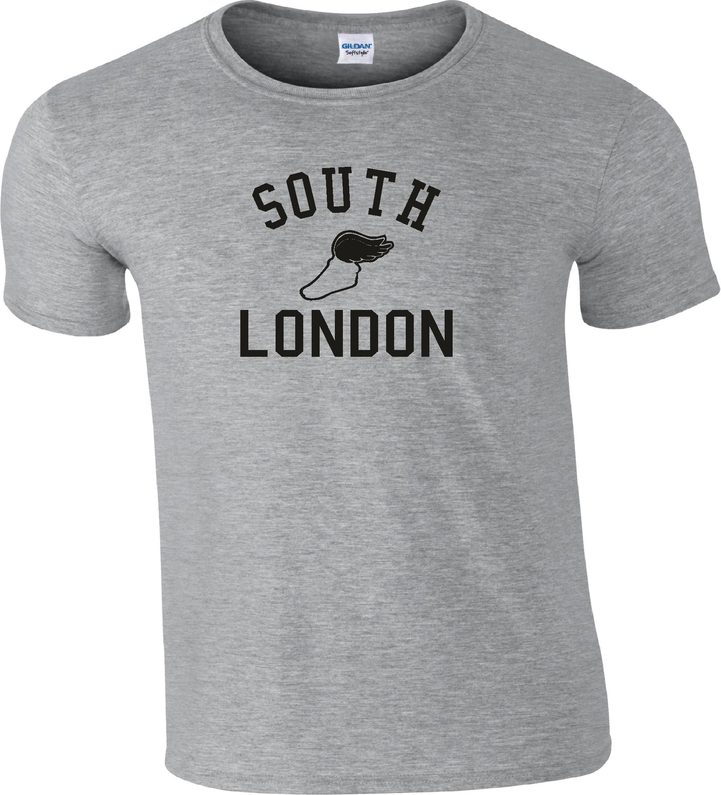South London Retro Track T-Shirt - Running, College, Souvenir, Various Colours