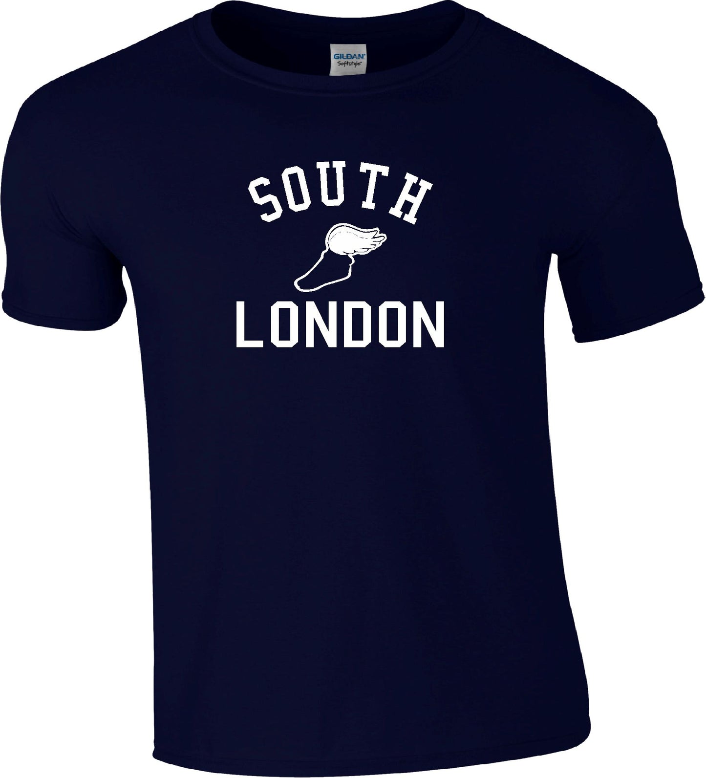 South London Retro Track T-Shirt - Running, College, Souvenir, Various Colours