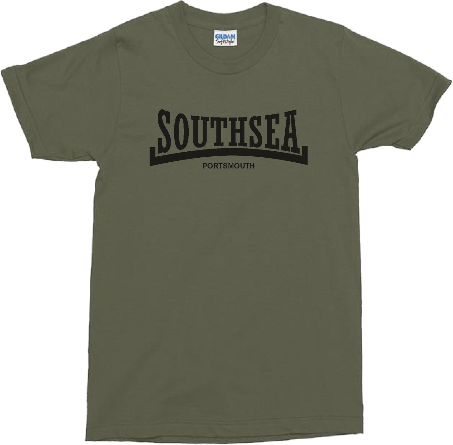 Southsea, Portsmouth T-Shirt - Souvenir, Custom Print Available, Various Colours