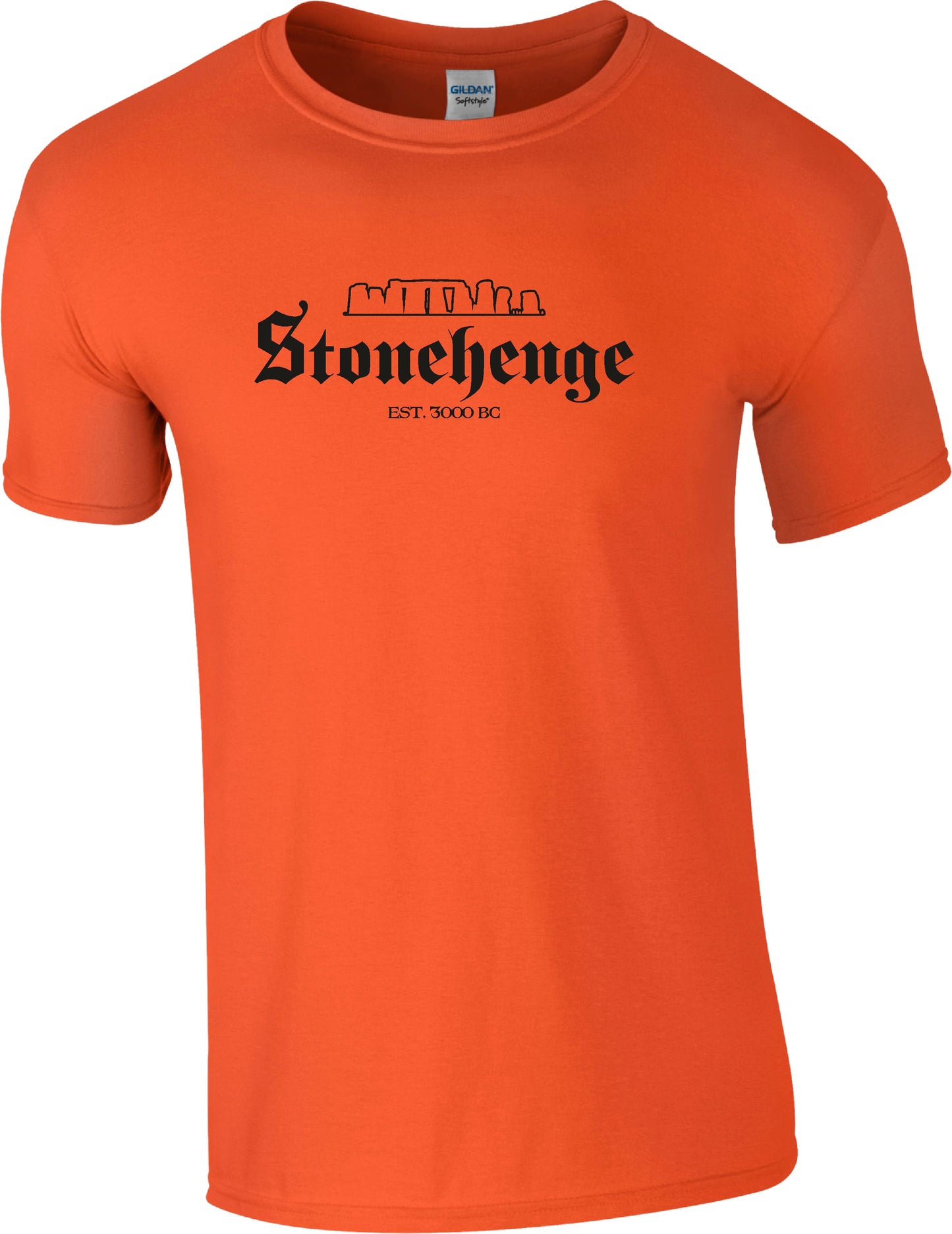 Stonehenge Souvenir T-Shirt - 3000 BC, Megalithic Stone Monument, Various Colours