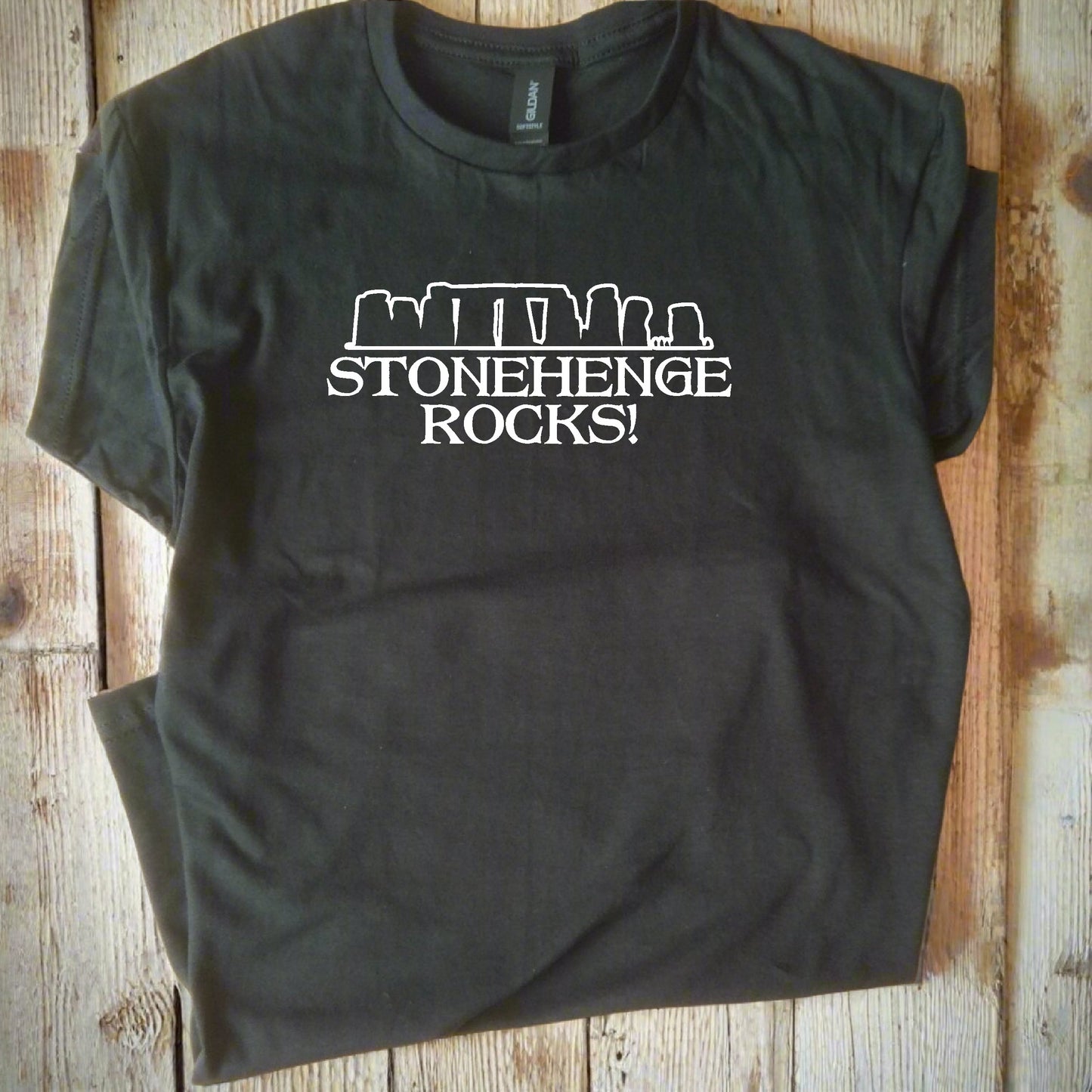 'Stonehenge Rocks' T-Shirt - Wiltshire Megalithic Monument Souvenir, Various Colours, S-XXL