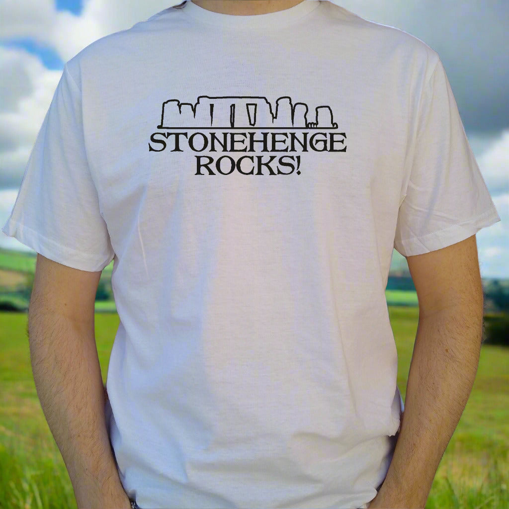 'Stonehenge Rocks' T-Shirt - Wiltshire Megalithic Monument Souvenir, Various Colours, S-XXL