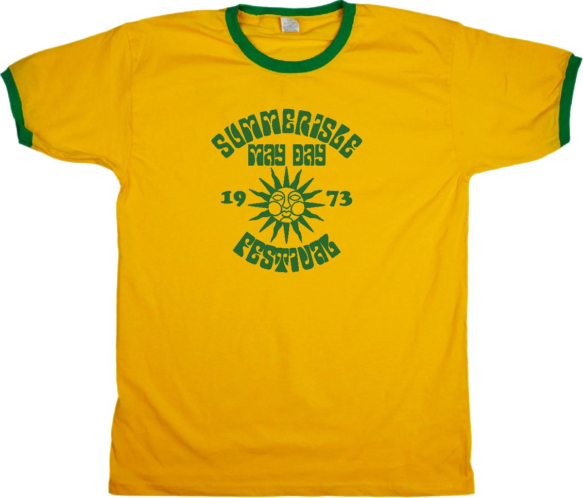 Summerisle May Day Festival 1973 T-Shirt - Folk Horror, Wickerman Inspired, Various Colours