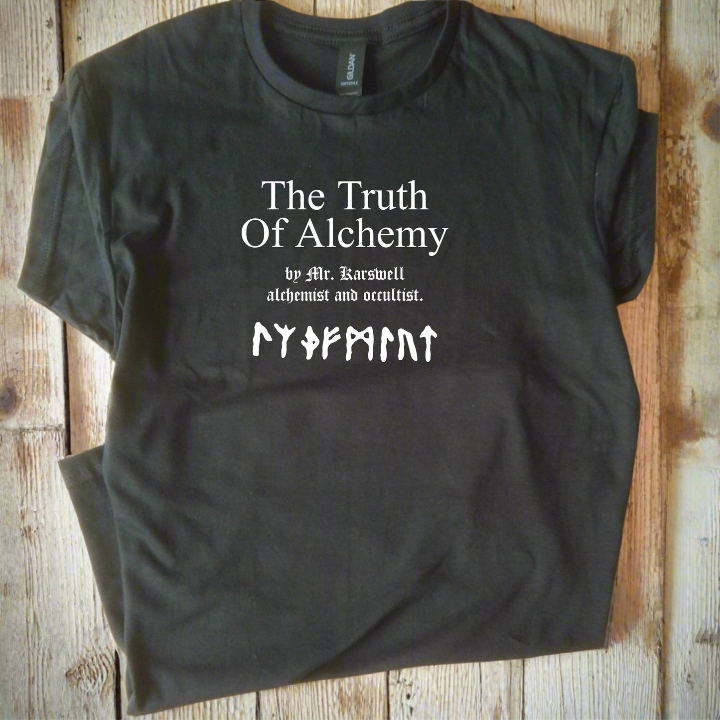 The Truth Of Alchemy T-Shirt - Inspired By M.R. James's Ghost Story 'Casting the Runes'