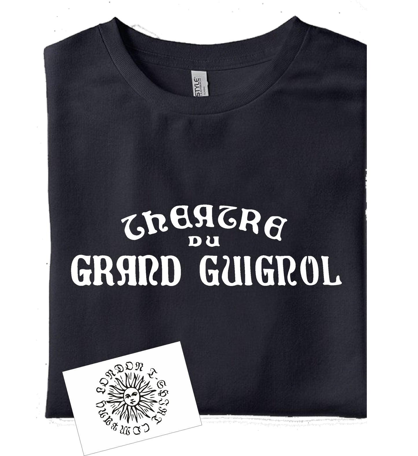 Theatre du Grand Guignol T-Shirt - Paris Theatre Specialising In Horror, S-XXL