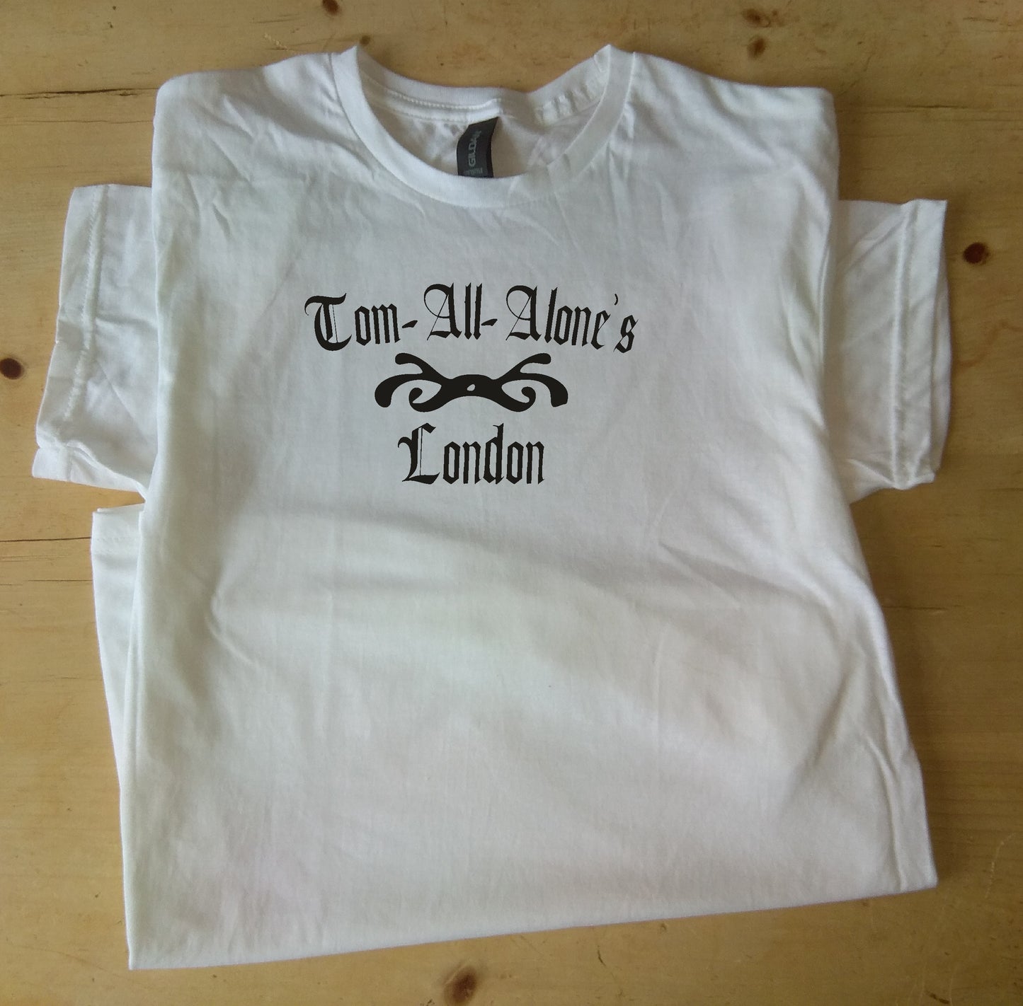 Tom-All-Alone's, London T-Shirt - Bleak House Slum, Charles Dickens, Various Colours