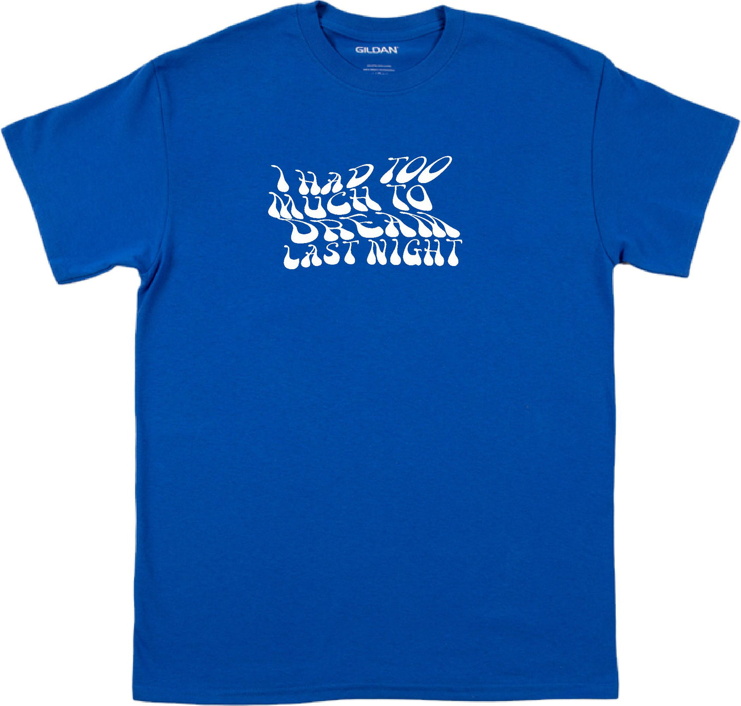 'I Had Too Much To Dream Last Night' T-Shirt - Retro 60s Psychedelic, Various Colours
