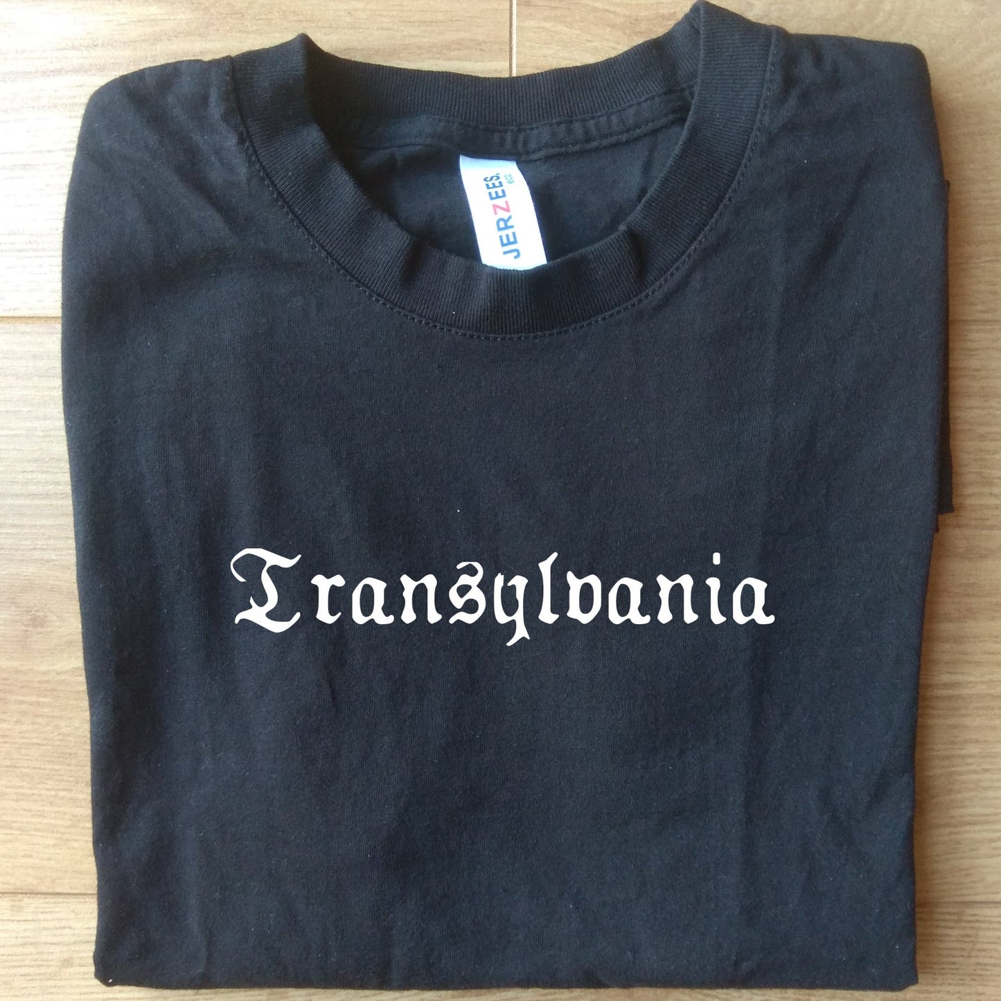 Transylvania Gothic Organic Cotton Souvenir T-Shirt - Romania, Dracula, S-XXL
