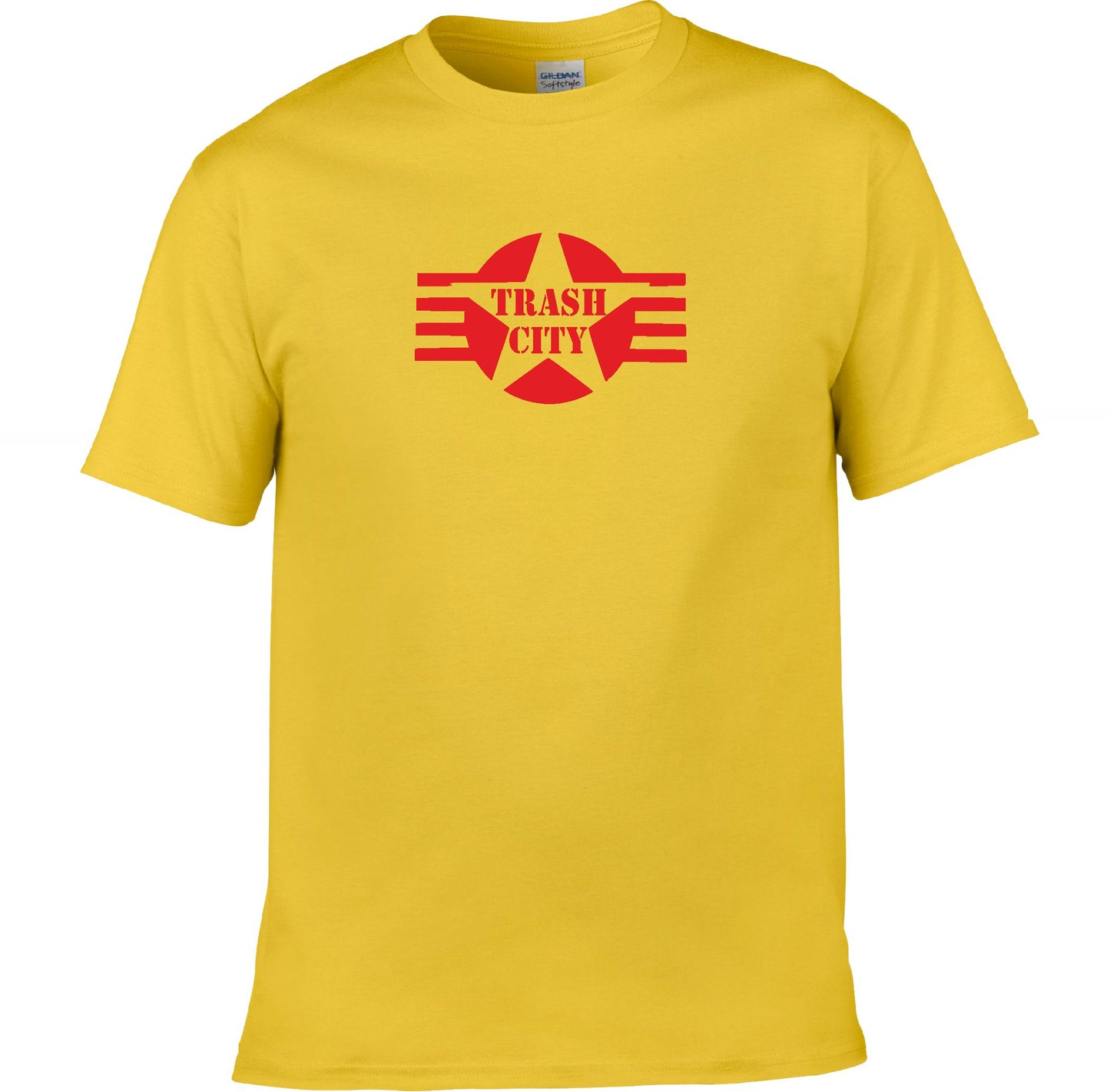 Trash City Star T-Shirt - Retro, Punk Rocker, Rockabilly, Various Colours