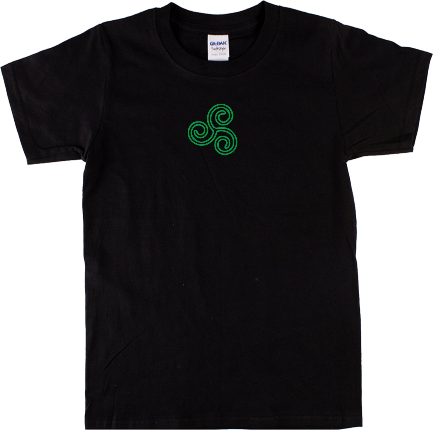 Triskelion 'Triple Spiral' Symbol T-Shirt - Celtic, Neolithic, Various Colours