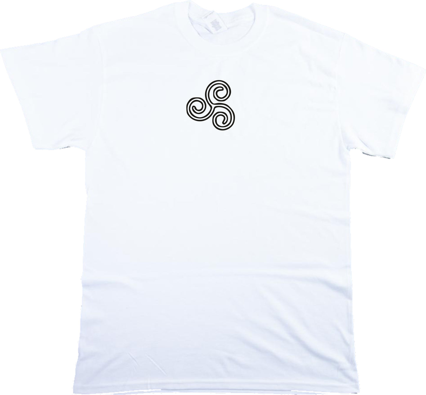 Triskelion 'Triple Spiral' Symbol T-Shirt - Celtic, Neolithic, Various Colours